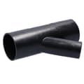 Miniatyrbillede 3 af 4: PEHD 90x56/45 T-stykke, diagonalt, sort (HDPE kloaksystem)