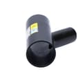 Miniatyrbillede 2 af 4: PEHD 90x56/45 T-stykke, diagonalt, sort (HDPE kloaksystem)