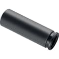 Miniatyrbillede 3 af 5: HDPE afløbsrør 90x90 med muffe, L=31cm, til væghængt toilet, sort (HDPE kloaksystem)