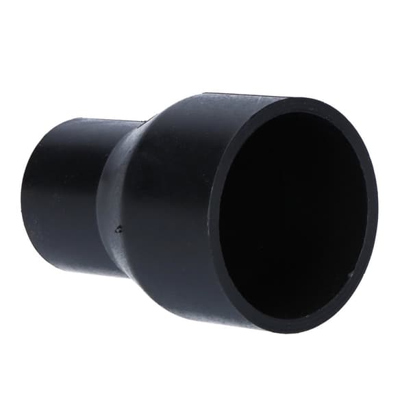 Reduktion (smaller) PEHD 56x40 symmetrisk kort, sort (HDPE kloaksystem)