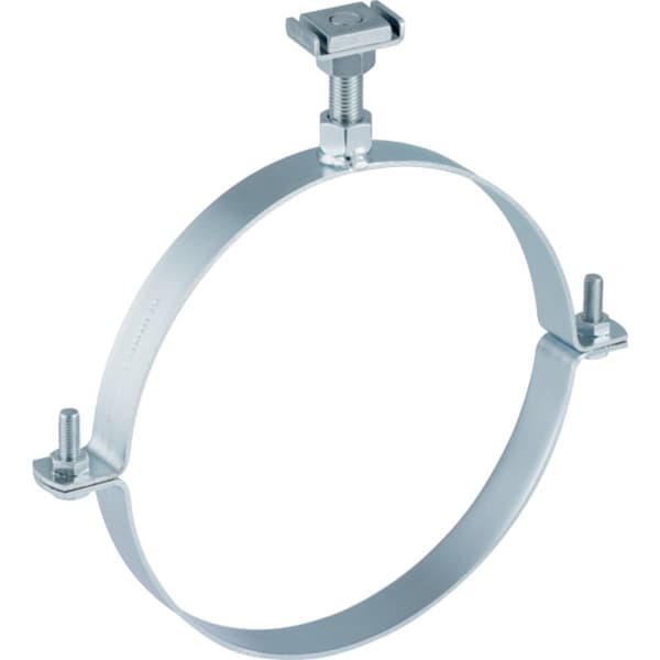 Rørholder 315mm justerbar, galvaniseret stål (Pluvia)