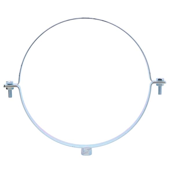Rørholder 315mm justerbar, galvaniseret stål (Pluvia)