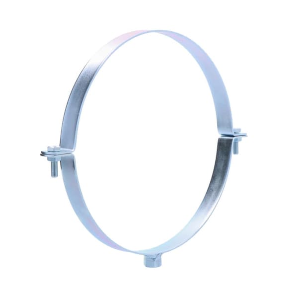 Rørholder 315mm justerbar, galvaniseret stål (Pluvia)