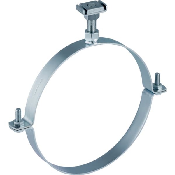 Rørholder 315mm justerbar, galvaniseret stål (Pluvia)