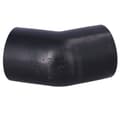 Miniatyrbillede 5 af 5: PEHD 50/45 albue, sort (HDPE spildevand)