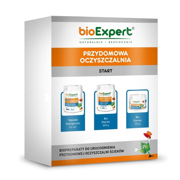 Biologisk forberedelse - START-kit til nye spildevandsrensningsanlæg