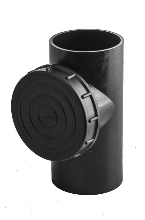 Rengøringsmiddel PEHD 200x110/88 lige S12.5, sort, QS (Quick Stream)