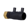 Miniatyrbillede 2 af 4: PE-messing overgangsmuffe GW 32x1"" SDR11 elektrosvejsning, vand-gas