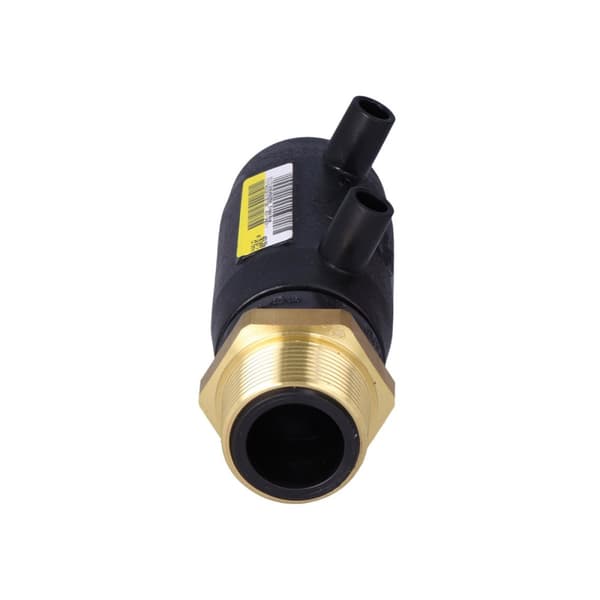 PE-mässing övergångshylsa GZ 40x1 1/4"" SDR11 SDR13.6 SDR17 elektrosvetsning, vattengas
