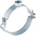 Miniatyrbillede 3 af 3: Justerbar rørholder med gevindmuffe 125xGW1/2", indvendig gevind, galvaniseret stål (HDPE spildevand)