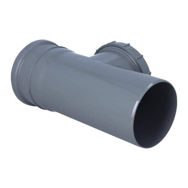 PP-HT 110 sanitetsrens, til internt spildevand, askefarvet, Online