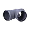 Miniatyrbillede 2 af 4: PP-HT 110x110/67 sanitært T-stykke, til internt spildevand, askefarvet, Online