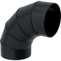 Miniatyrbillede 1 af 3: PEHD 250/90 segmenteret albue, sort (HDPE spildevand)