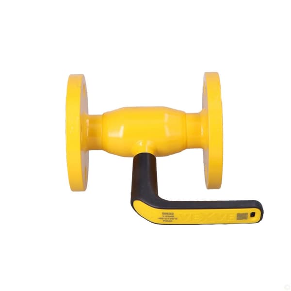 VEXVE X gaskugleventil, DN32 PN40 flange, reduceret passage