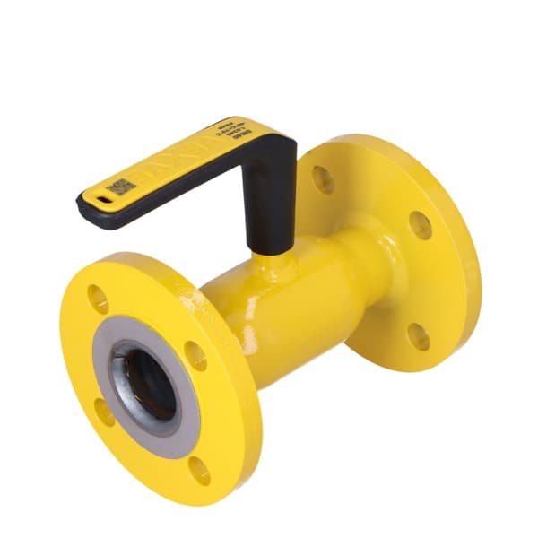 VEXVE X gaskugleventil, DN40 PN40 flange, reduceret passage