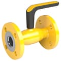 Miniatyrbillede 1 af 4: VEXVE X gaskugleventil, DN40 PN40 flange, reduceret passage