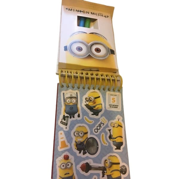 Despicable Me It Could Be Worse Mini Minions Sketchbook Set