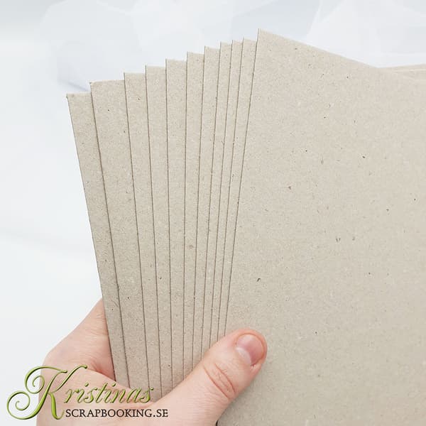 Chipboard Storpack 100 ark - 25 x 35 cm - 350 g - 0,5 mm