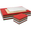 Miniatyrbild 3 av 3: Julpyssel Kartongset - 10 kg Papper i Julfärger!
