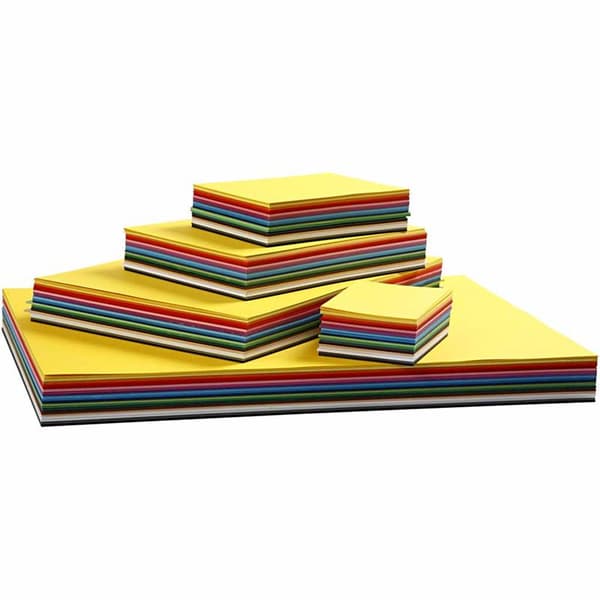 Creativ kartong - A3+A4+A5+A6 - 180 g - 1500 ark