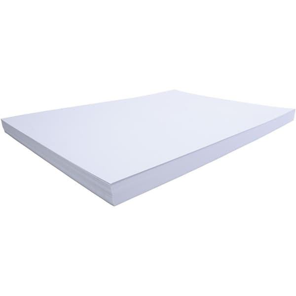 Reklamkartong - ca 50 x 70 cm - 270 g - Vit 10 ark