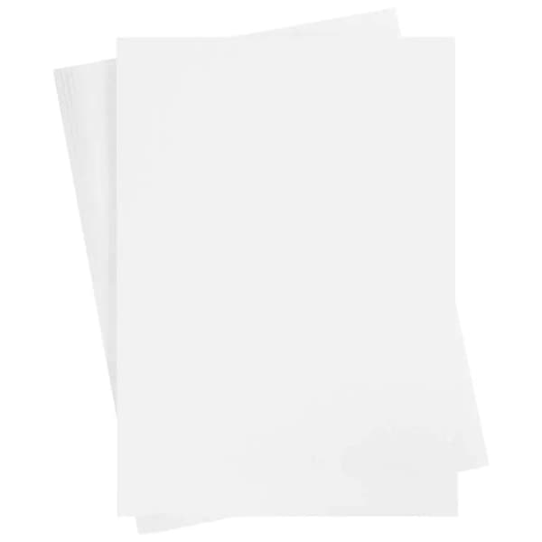 Reklamkartong - ca 50 x 70 cm - 270 g - Vit 10 ark