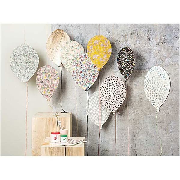 Glänsande guld lapppapper 30 x 42 cm