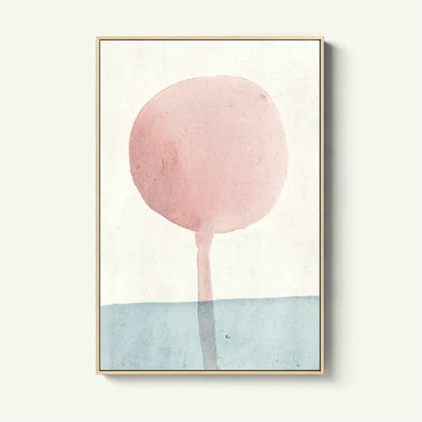 Abstrakte malerier Dekoration Vægkunstplakater Minimalistisk lærred, størrelse (tommer): 35x50 cm(B)
