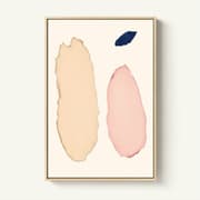 Abstrakte malerier dekoration vægkunst plakater Minimalistisk lærred, størrelse (tommer): 30x40 cm (G)