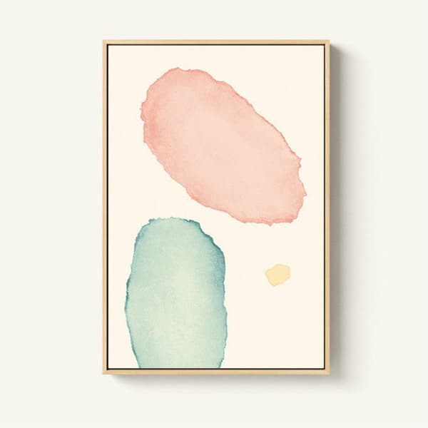 Abstrakte malerier Dekoration Vægkunstplakater Minimalistisk lærred, størrelse (tommer): 30x40 cm(E)
