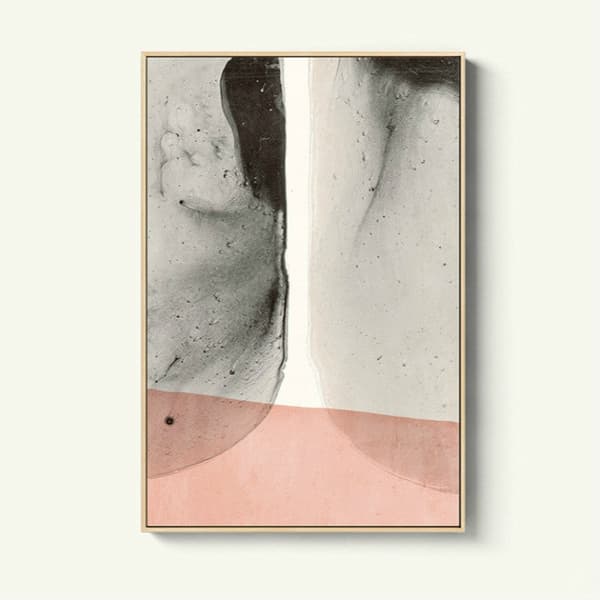 Abstrakte malerier dekoration væg kunst plakater Minimalistisk lærred, størrelse (tommer): 30x40 cm (C)