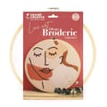 Miniatyrbild 1 av 4: Kit för dekorativ broderi ansikte linjearbete