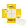 Miniatyrbild 1 av 5: Sticky Notes Post-it 600-TRSPT-SIOC Transparent 12 Pieces 73 x 73 mm