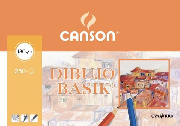 Canson ritpapper - 401576 - Set med 250 ritark
