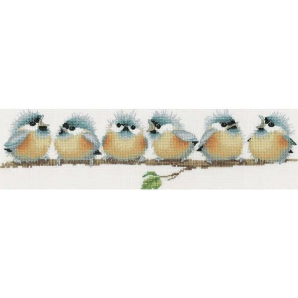 Heritage crafts - VPCL703-E - Heritage VPCL703E Counted Cross Stitch Kit, Chorus Line Pattern, L, 34 x 9 cm