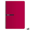 Miniatyrbild 1 av 2: Notebook ENRI Red 21,5 x 15,5 cm (5 Units)