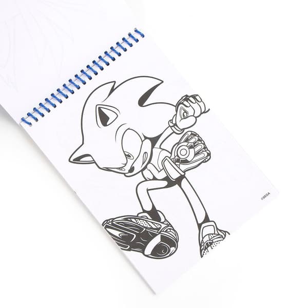 Sonic Prime colouring stationery set