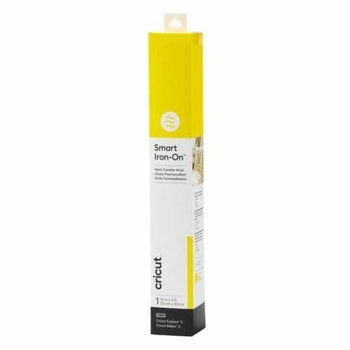 CRICUT Smart Iron-On Heat Transfer Vinylrulle - Gul - 33cm x 0,9m