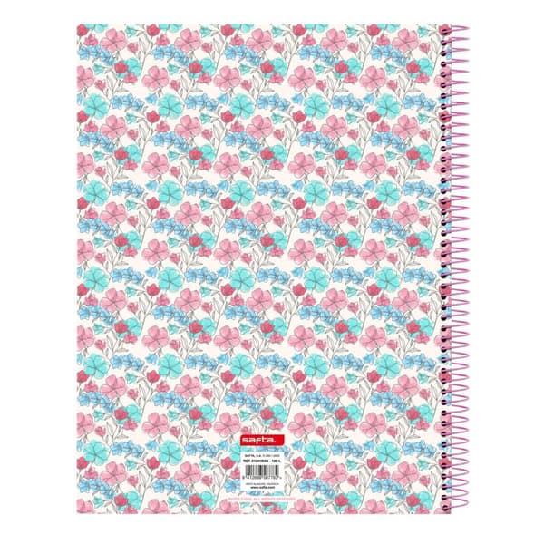 Notebook Moos Flores Multicolour A4 120 Sheets