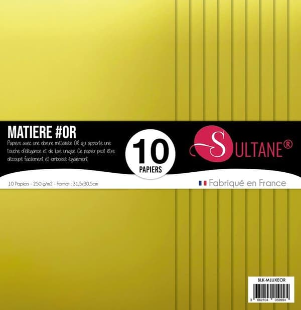 Sultane - BLK-MLUXEOR - Kreativt papper, färg, stort