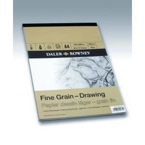 Daler Rowney finkornigt ritblock A4 120g