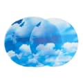 Miniatyrbild 1 av 2: Kreativt pappersset - folia - genomskinliga papperslyktor - 20 stycken Sky