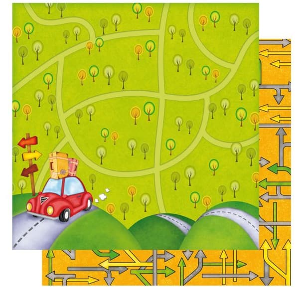Papier - Rayher - Fritid - 190 g/m² - Mixte - Roliga mönster
