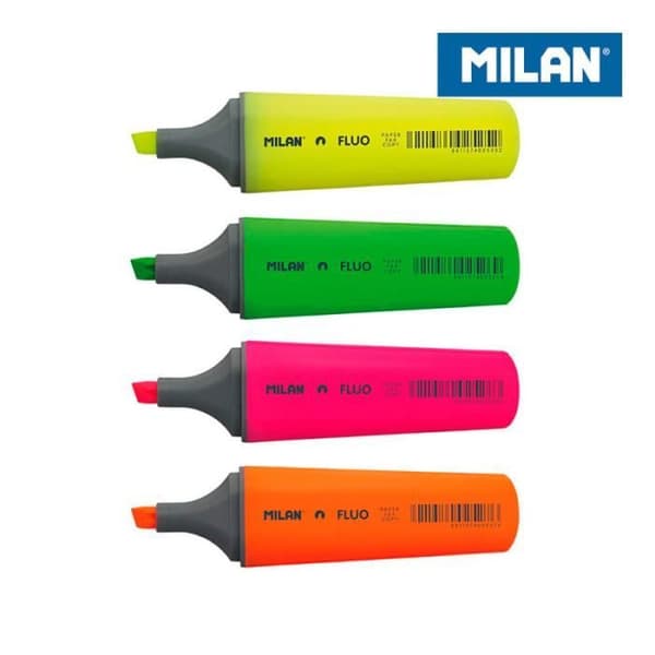 Paket med 4 milan mejselspets lysrör.