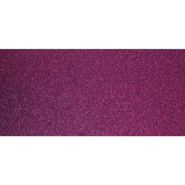 Glitterkartong - A4 - Lilaröd - 10 ark - Rayher Rose