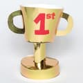 Miniatyrbild 2 av 3: A4 ark av guld och silver kartong med metalleffekt - Hantverkstillbehör (paket med 20).