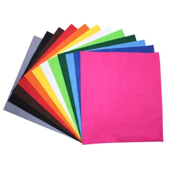 Filtkuponger 180G/M2 - 40x50cm - 12 olika färger - Sodertex TU Sortiment