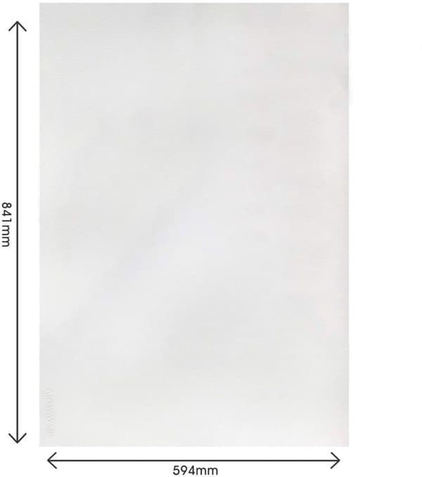 Artway - Amazon A1 akvarellpapper - '35' akvarellpapper - kallpress - 300 g/m - A1 - 20 ark