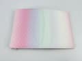 Miniatyrbild 5 av 5: INF A6 PU-läderpärm Budgetplanerare - Gradient Rosa Lila Grön