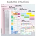 Miniatyrbillede 4 af 4: INF A6 Gradient Planner med lynlåslomme, budgetsider og klistermærker